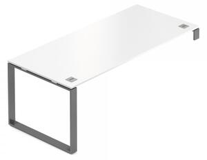 Stůl Creator 200 x 90 cm, grafitová podnož, 1 noha