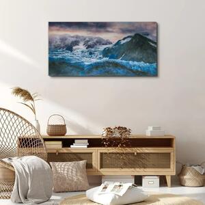 Obraz na plátně Obraz na plátně Sněhové hory