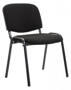 Jídelní / konferenční židle Kenna V2 látkový potah, černá