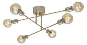 Cottex P7216BM - Přisazený lustr BATON 6xE27/60W/230V mosaz