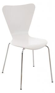 Jídelní / konferenční židle Mendy, bílá