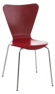Jídelní / konferenční židle Mendy, červená