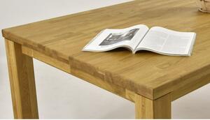 Masivní jídelní stůl dubový, Alexandra 160 x 90