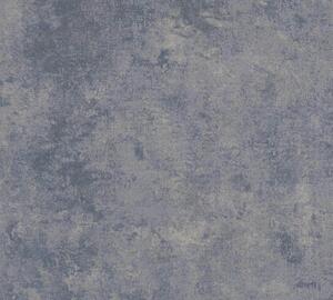 A.S. Création | Vliesová tapeta na zeď New Walls 37425-5 | 0,53 x 10,05 m | modrá, zlatá, metalická