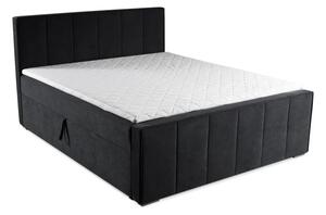 Boxspring postel RITA, 200x160, antracitová (pretty 21)