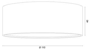 Argon 8903 - Stropní svítidlo ELORA 1xGX53/7W/230V pr. 11 cm zlatá