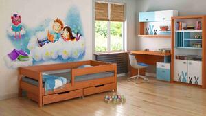 Dětská postel - MIX 140x70cm - Teak