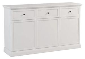 Komoda LUCCA K3D3S, bílý opál