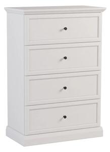 Komoda LUCCA K4S, bílý opál