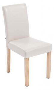 Jídelní / konferenční židle Anabel přírodní podnož, krémová