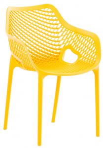 Jídelní / konferenční židle Soufi XL XL, žlutá