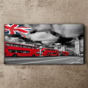 Obraz na plátně Obraz na plátně Silniční londýnský autobus
