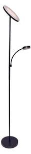 LED Stm. stoj. lampa NORA LED/25W/230V 2200/3000/4000K + LED/5W 3000K černá + DO