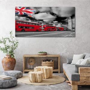 Obraz na plátně Obraz na plátně Silniční londýnský autobus