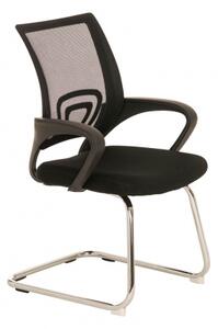Jídelní / konferenční židle Eureka, černá