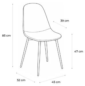 Jídelní stůl CERAMON 120 bílá + 4ks jídelní židle MARIE zelená