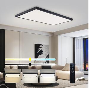 Brilagi-LED Stmívatelné koupelnové svítidlo FRAME SMART LED/96W/230V IP44 čer+DO