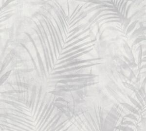 Vliesová tapeta na zeď New Studio 37411-5 | 0,53 x 10,05 m | šedá, bílá | A.S. Création