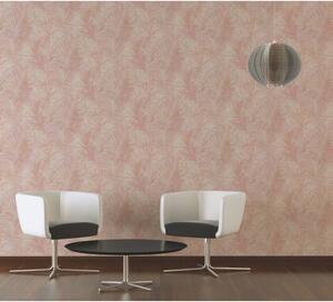 A.S. Création | Vliesová tapeta na zeď New Studio 37411-4 | 0,53 x 10,05 m | béžová, krémová, růžová