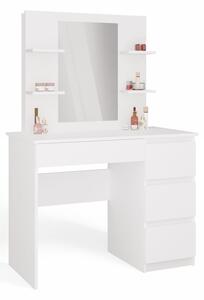 TP Living Toaletní stolek Marina Mijas 98,4 cm bílý pravý