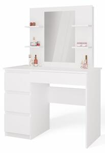 TP Living Toaletní stolek Marina Mijas 98,4 cm bílý levý
