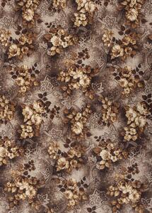 Breno Metrážový koberec WILSTAR 44, šíře role 400 cm, Hnědá, Vícebarevné