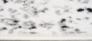Makro Abra Moderní kusový koberec GRACE 3479A Abstraktní krémový černý Rozměr: 140x200 cm
