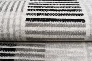 Makro Abra Moderní kusový koberec GRACE 6351A Geometrický krémový světle šedý Rozměr: 120x170 cm