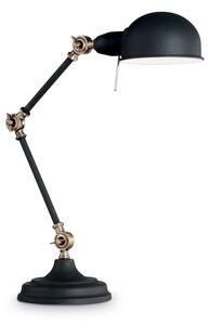 IDEAL LUX Stolní lampa TRUMAN, černá 145211