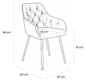 Jídelní stůl GYRUS 120 bílá + 4ks jídelní židle SIENA růžová