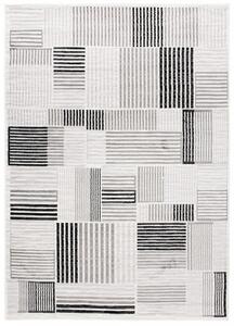 Makro Abra Moderní kusový koberec GRACE 6351A Geometrický krémový světle šedý Rozměr: 140x200 cm