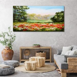 Obraz na plátně Obraz na plátně Květiny strom volně žijících živočichů