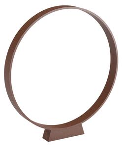 Redo Venkovní nástěnné LED svítidlo ONIRO 15W, ø 60 cm, IP65 Barva: Rezavá hnědá, Barva světla: 2700K