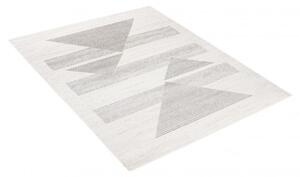Makro Abra Moderní kusový koberec GRACE 4064A Geometrický krémový Rozměr: 80x150 cm