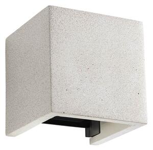 Redo Venkovní nástěnné LED svítidlo PETRA 12W, v. 12 cm, IP54 Barva: Bílá, Barva světla: 2700K