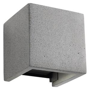 Redo Venkovní nástěnné LED svítidlo PETRA 12W, v. 12 cm, IP54 Barva: Antracit, Barva světla: 2700K