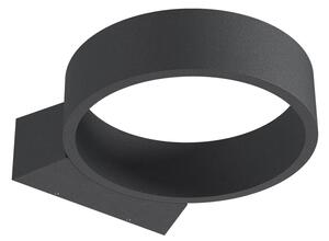 Redo Venkovní nástěnné LED svítidlo ONIRO 8W, ø 20 cm, IP65 Barva: Antracit, Barva světla: 2700K
