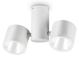 IDEAL LUX LED venkovní stropní bodové svítidlo SUNGLASSES, bílé 161853