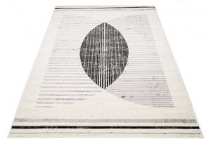 Makro Abra Moderní kusový koberec GRACE 5350B Geometrický krémový světle šedý Rozměr: 200x300 cm