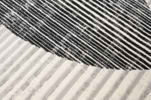 Makro Abra Moderní kusový koberec GRACE 5350B Geometrický krémový světle šedý Rozměr: 140x200 cm