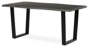 Jídelní stůl HT-F4216 šedý dub / černý