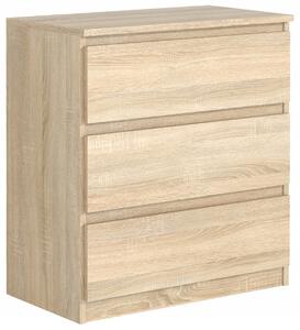 Komoda Meble Masztalerz 70 x 39 x 79 Cm dub sonoma matný