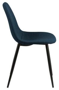 Wilma jídelní židle modrá/černá