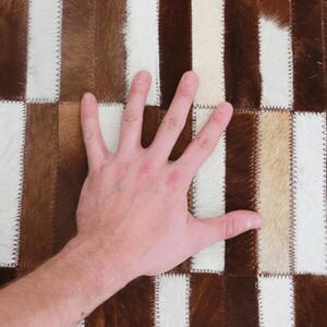 Tempo Kondela Luxusní koberec, pravá kůže, 201x300, KŮŽE TYP 5