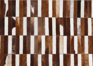 TEMPO Luxusní koberec, pravá kůže, KŮŽE TYP 5 Rozměr: 201x300 cm