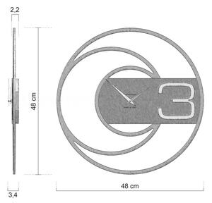Designové hodiny 10-138-85 CalleaDesign 48cm