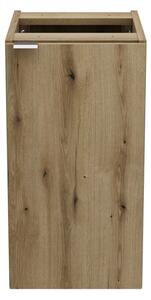 Závěsná skříňka do koupelny NOVA Oak 81-30-1D | 30 cm