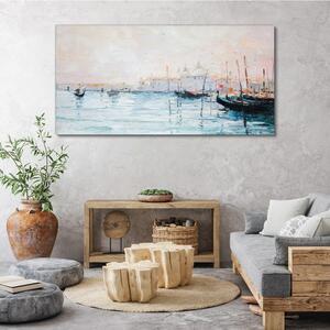 Obraz na plátně Obraz na plátně Mořské přístavní přístavní lodě