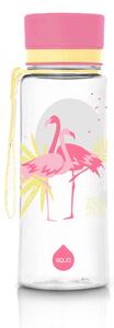 EQUA Flamingo 400 ml a 600 ml ekologická plastová lahev na pití bez BPA Velikost varianty: 600 ml
