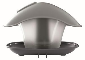 Prosperplast Krmítko pro ptáky BIRDYFEED SQUARE Barva: Antracit, Rozměry (cm): 24,8x18,2x17,4